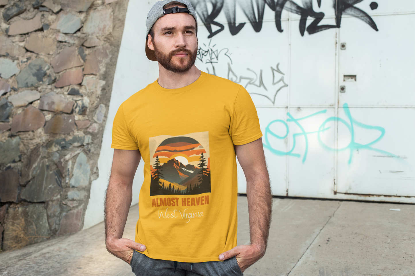 West Virginia Almost Heaven Unisex T-Shirt