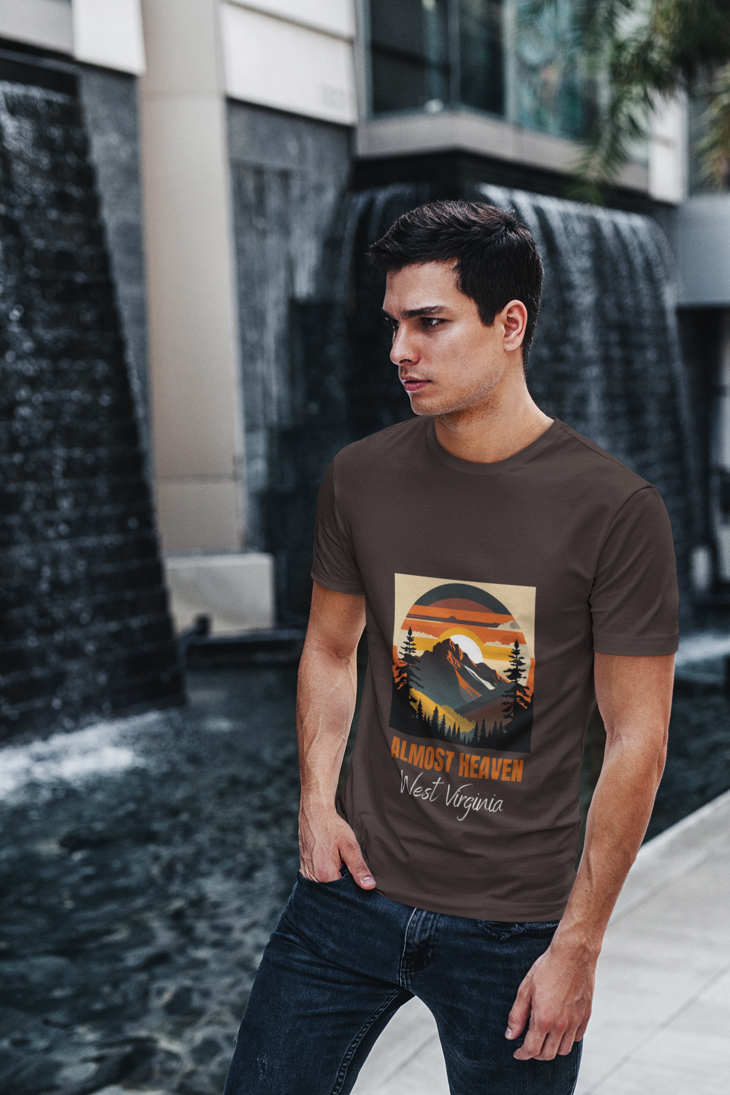 West Virginia Almost Heaven Unisex T-Shirt